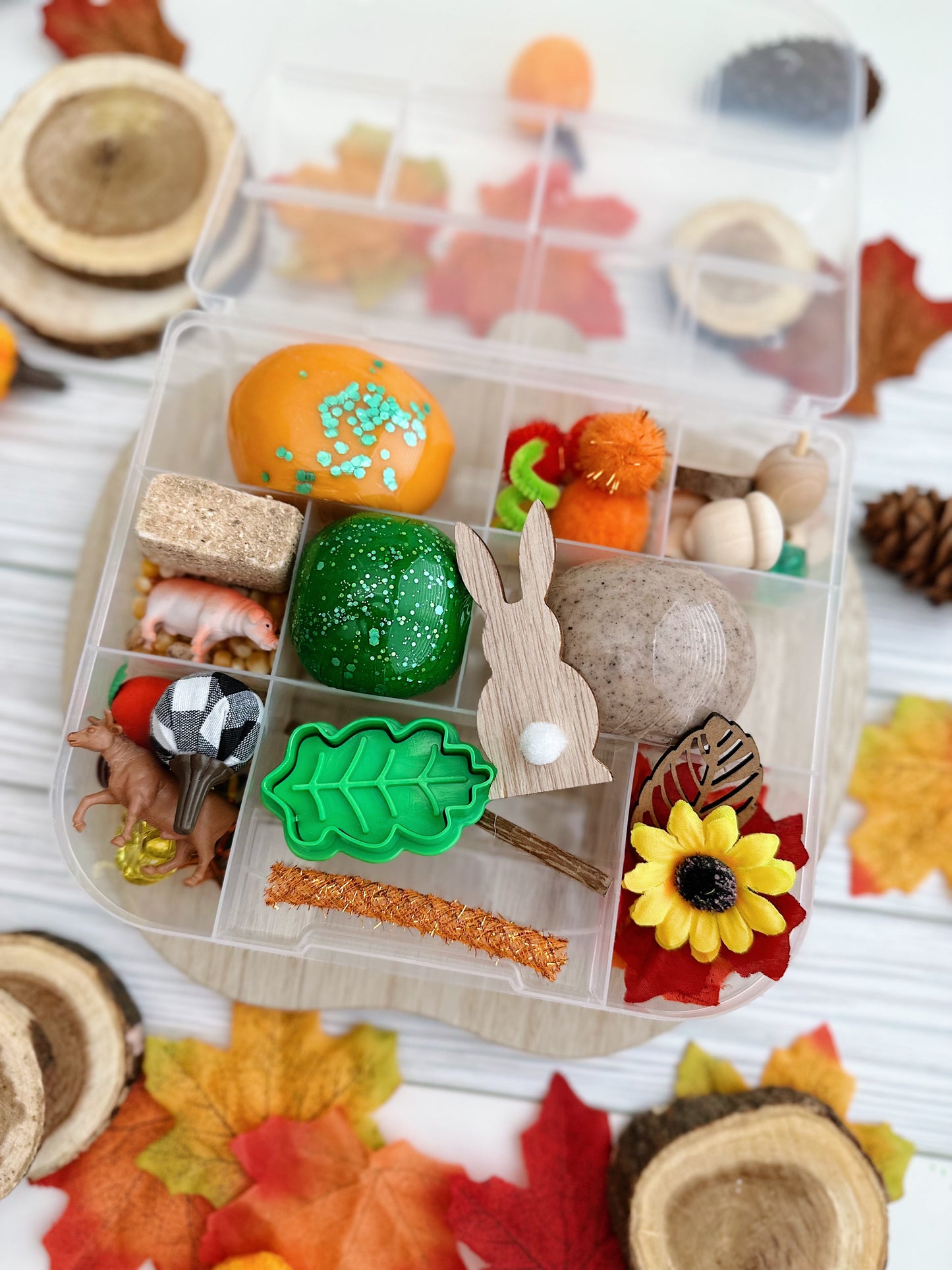 Fall Sensory Box